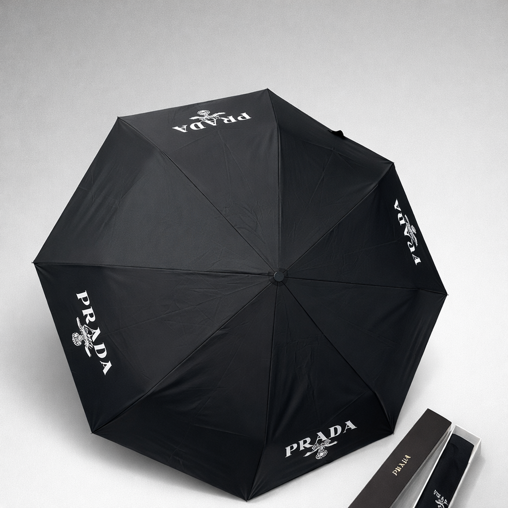 PR umbrella total black