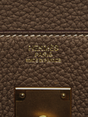 Birkin Retourne 30 handväska i Togo-läder