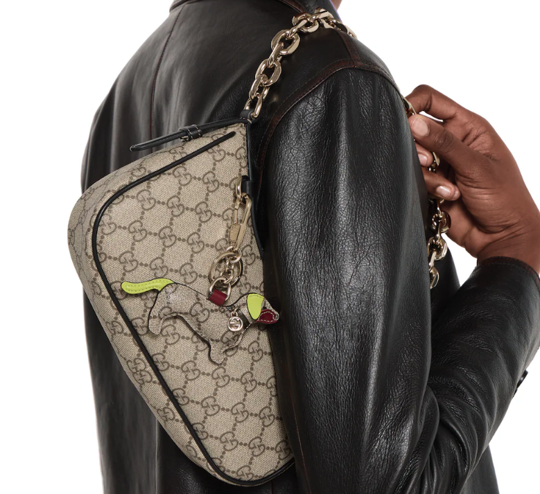 G-emblem liten axelväska