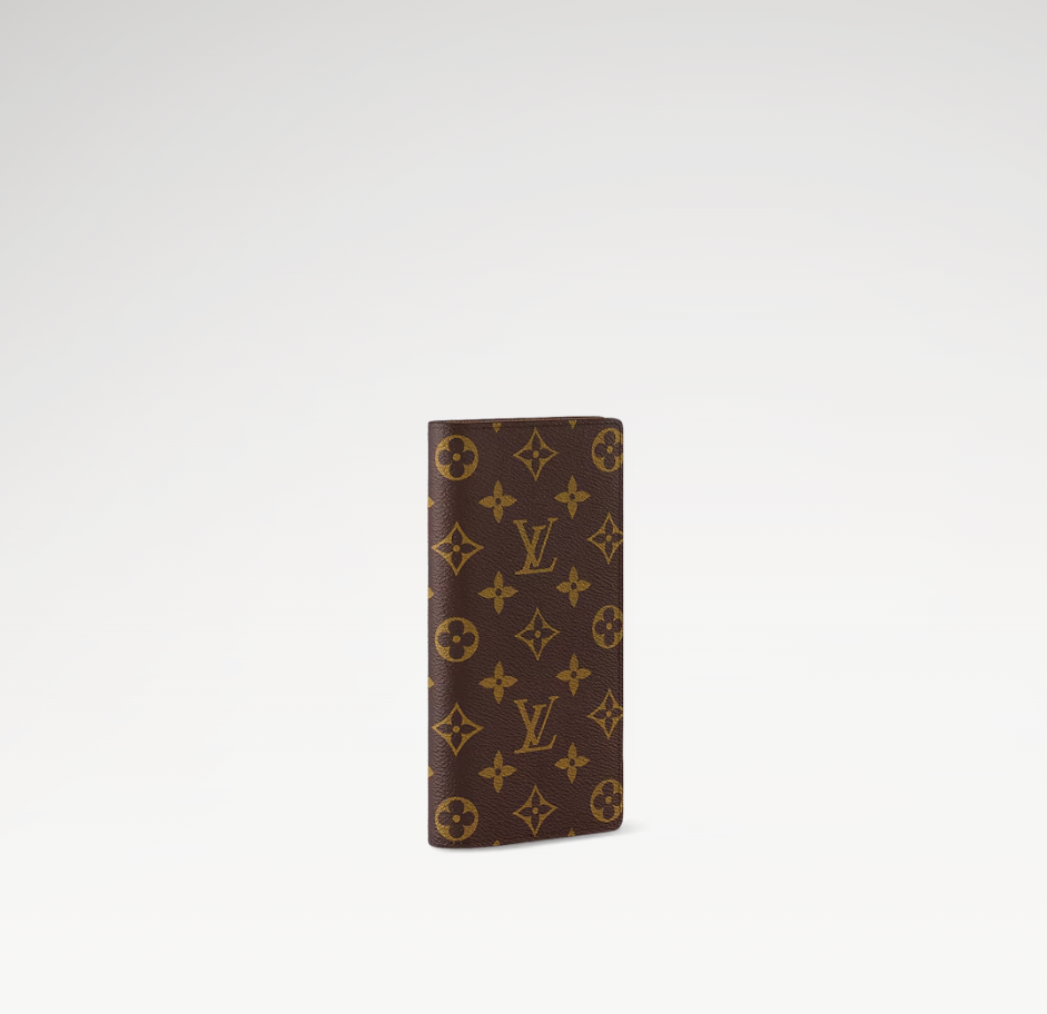 L Brazza Wallet LV Monogram Canvas