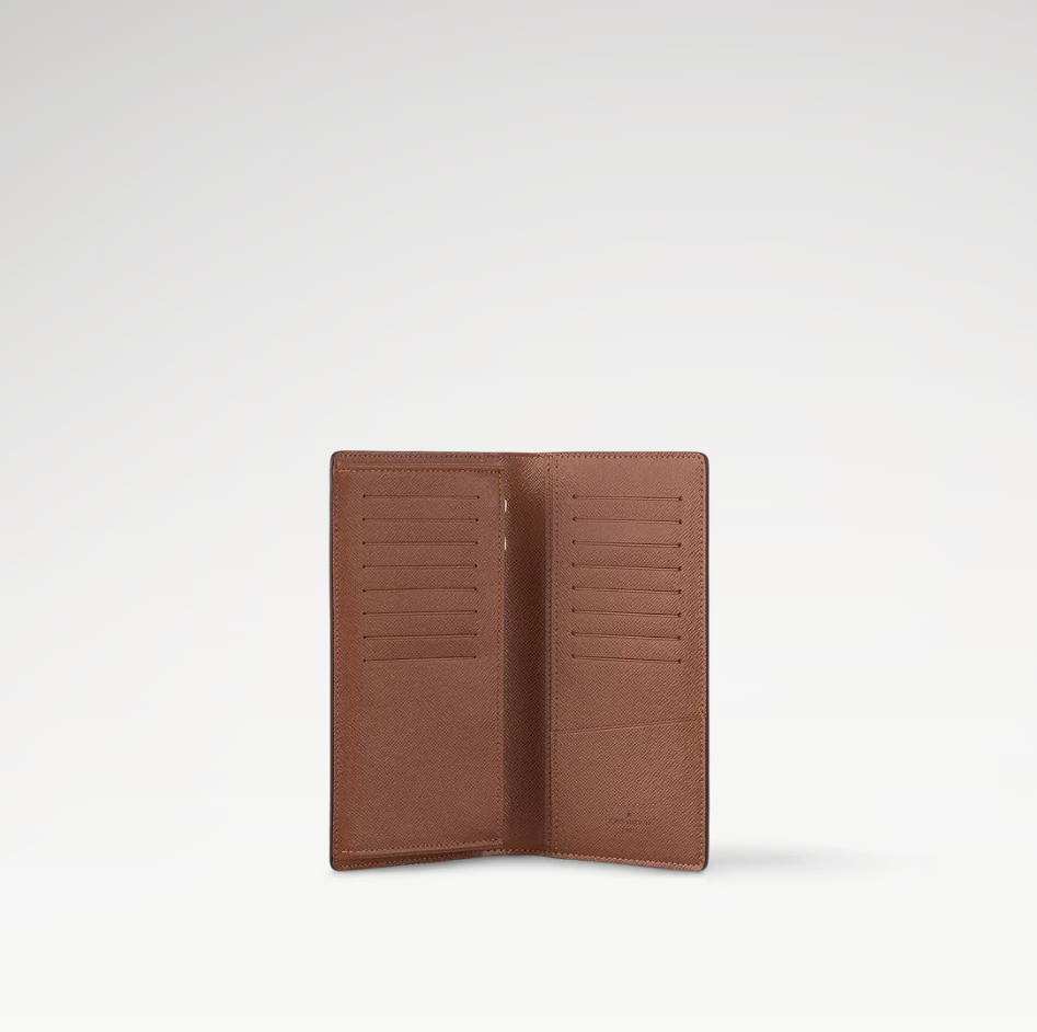 L Brazza Wallet LV Monogram Canvas