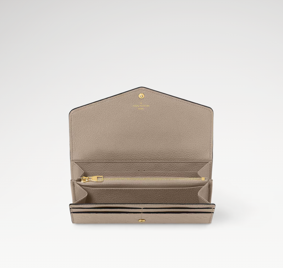 Sarah Wallet Monogram Empreinte Leather