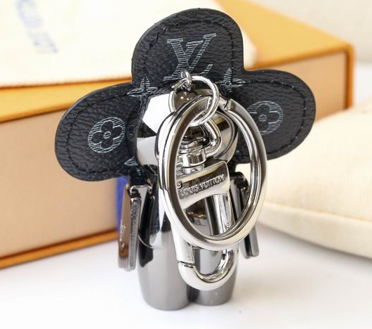 L Keyring metallic central